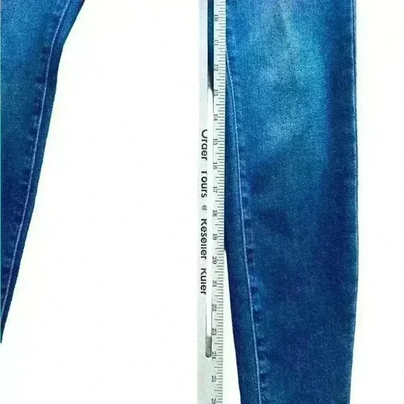 Judy Blue Jean Women size 0/24 Skinny Fit Austen High Rise Western Yoke Like New - Picture 9 of 10